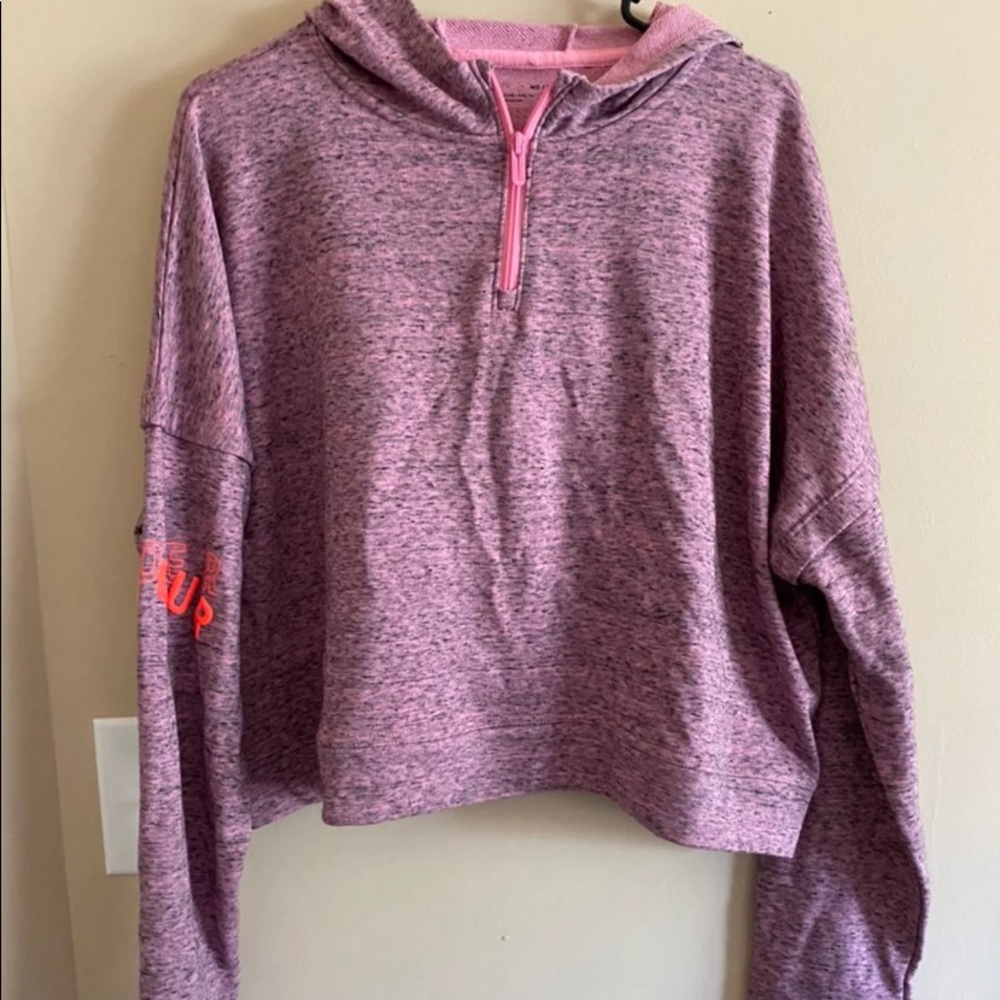 Pink Underarmour Pullover Hoodie